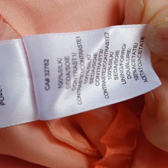 Laundry by Shelli Segal Coral Strapless Cocktail Dress- Sz. 12 - Picture 11 of 11